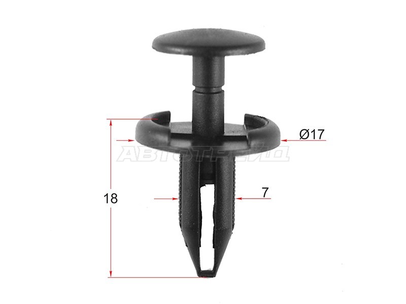 Клипса защиты бампера GM /JEEP (Продажа по 10шт)