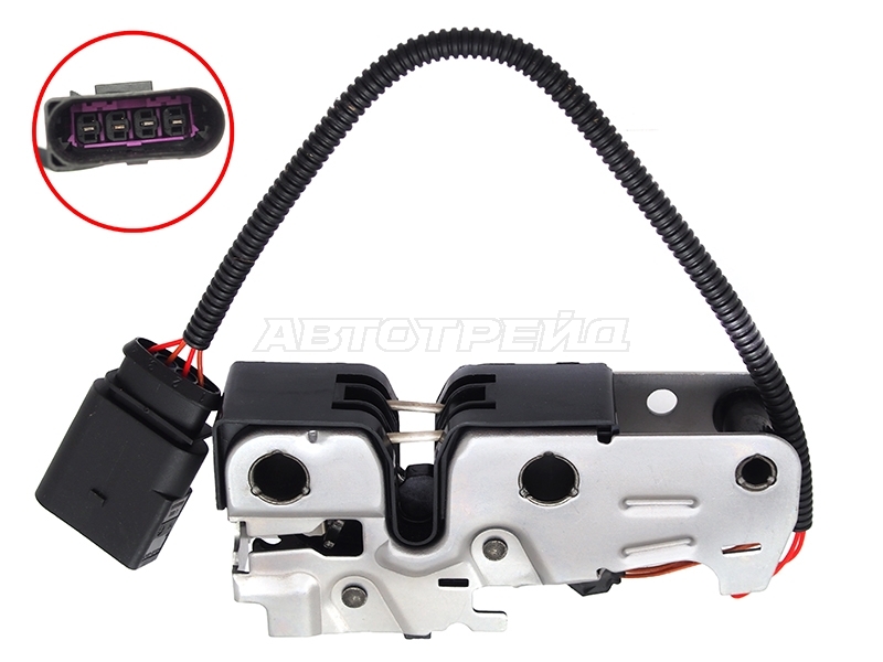 Замок капота Volkswagen Touareg 10-18  / Porsche Cayenne 10-18