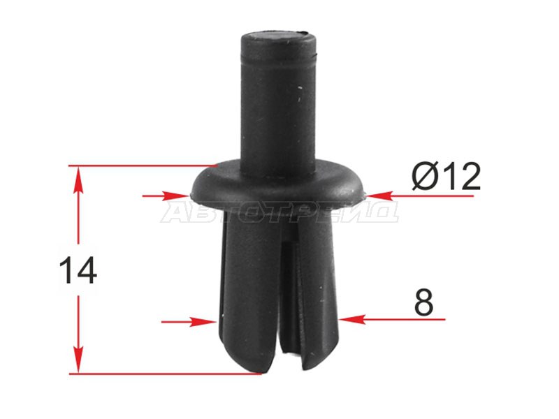 Клипса крепежная LAND ROVER (Продажа по 10шт)