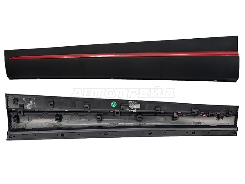 Молдинг двери OMODA C5 22- (Спереди / Слева / красный)