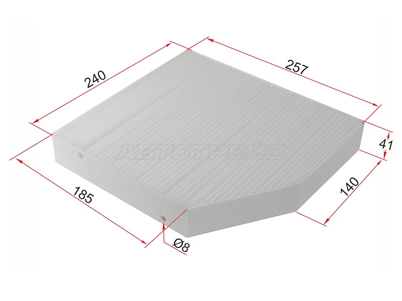 Фильтр салонный Mercedes-Benz C-Class 13-  / E-Class 16-23