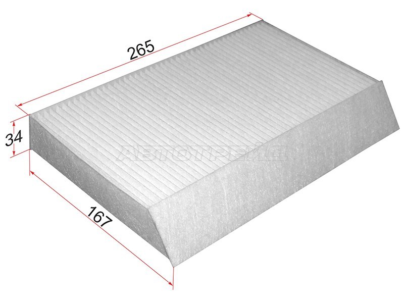 Фильтр салона RENAULT FLUENCE 14- /MEGANE 08-