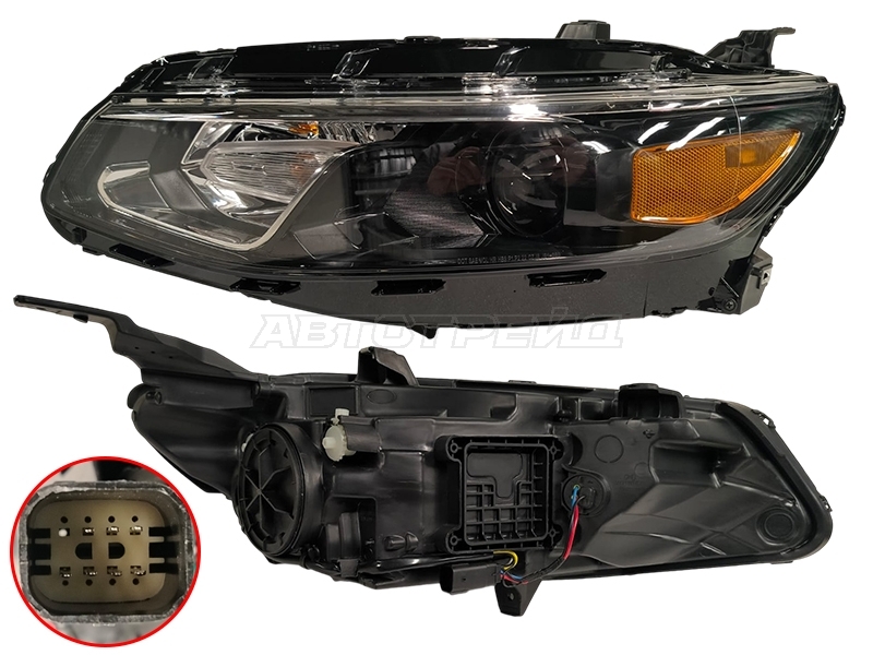 Фара Chevrolet Malibu 15-18 (Слева / Галоген / Ручная регулировка)