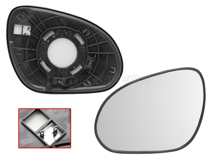 Полотно зеркала Hyundai Elantra 06-12 (Слева / Обогрев)