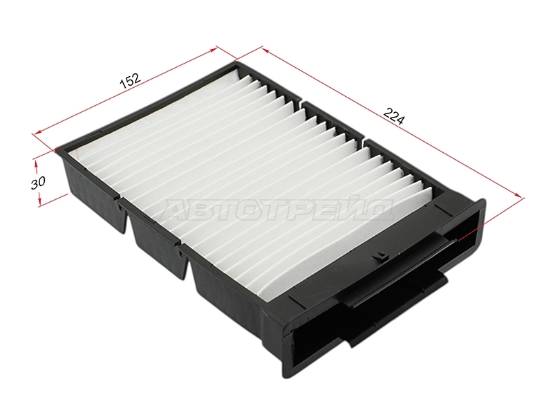 Фильтр салона TOYOTA AYGO 05-14  / PEUGEOT 107 05-14  / CITROEN C1 05-14