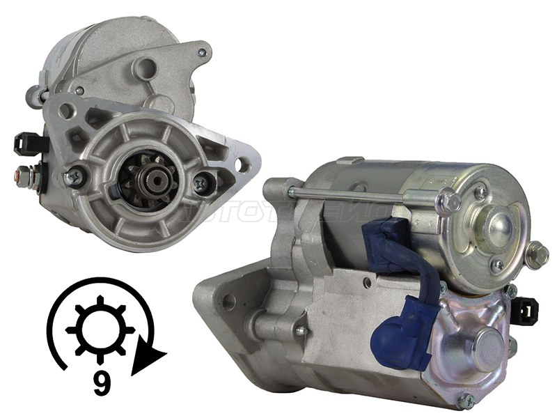 Стартер Toyota Hiace 89-07  / Hilux Pick Up 97-11  / Land Cruiser Prado (J90) 96-02  / 4Runner 95-02 (1 kW / Z=9)