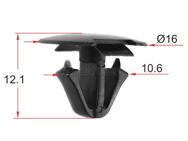 Клипса крепления обшивки кузова TOYOTA /LEXUS (Продажа по 10шт)