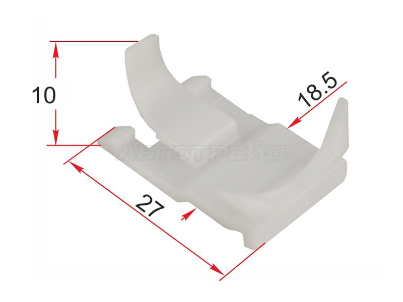 Клипса крепежная HYUNDAI /KIA (Продажа по 10шт)