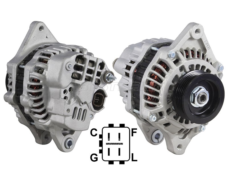 Генератор HONDA FIT /JAZZ /CIVIC /MOBILIO 1.3 /1.5 02- L13A /L15A 12V 80A