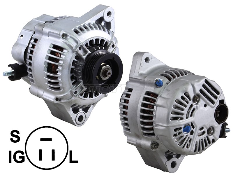 Генератор TOYOTA SOARER /SUPRA 3.0 87-93 /MARK II 2.0 87-97 1GFE /7MGTE 12V 80A