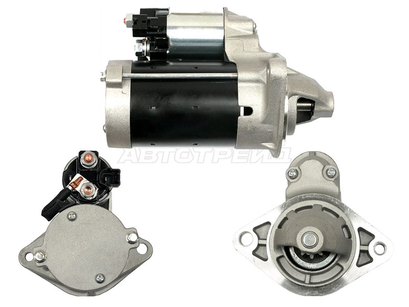 Стартер Toyota Avensis (T250) 03-08  / Corolla (E120) 00-07  / Pontiac Vibe 02-08  / Toyota Celica 99-06  / Corolla Verso 01-09  / Matrix 02-07  / MR2 99-07 (1,3 kW / Z=9 / (восстановленный))