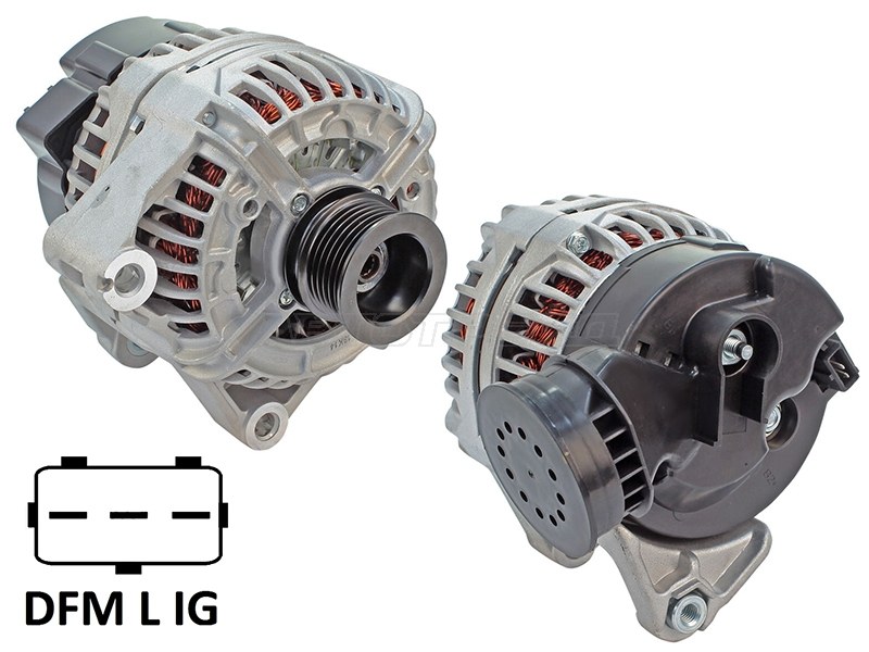 Генератор BMW 3 /5 /7-SERIES /X5 /Z3 2.5 /2.8 /3.0 12V120A 95-05 M52 /M54 /M62