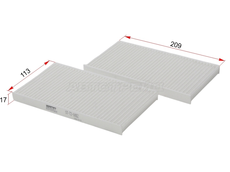 Фильтр салонный Kia Sorento 06-09