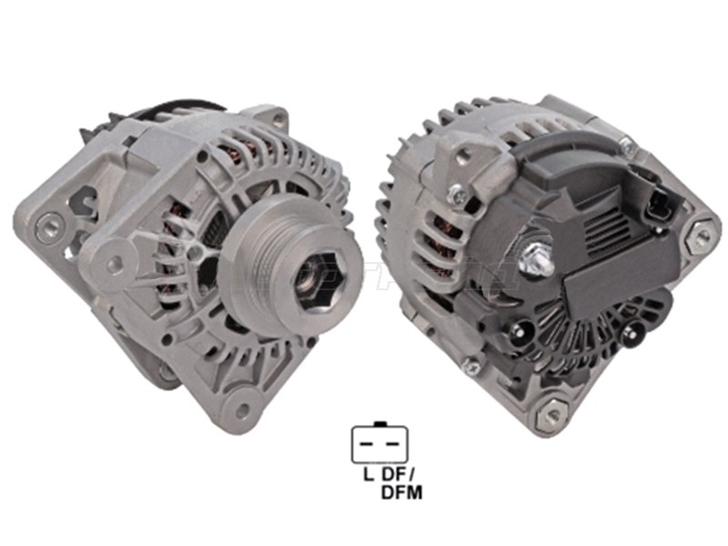 Генератор RENAULT LOGAN /KANGOO /MEGAN /SCENIC 1.5D /1.6 04- K4M /K9K 12V 110A (шкив прост.)