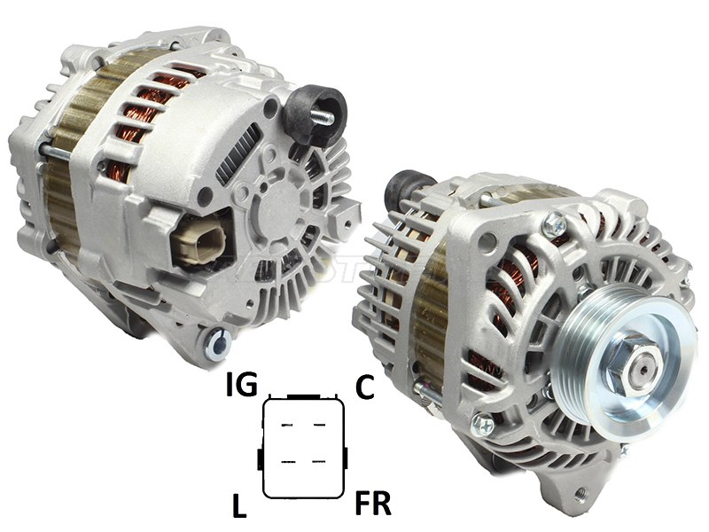 Генератор HONDA CIVIC 1.4 /FIT /JAZZ 1.3 /1.5 08-13 L13A /L13Z /L15A 12V 90A