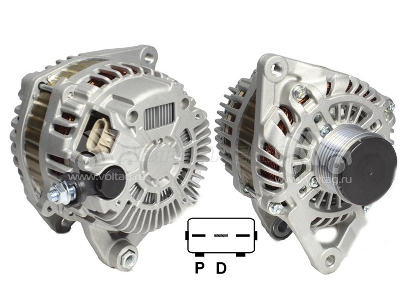 Генератор MAZDA 3 BL 1.6 08-13 Z6 12V 90A