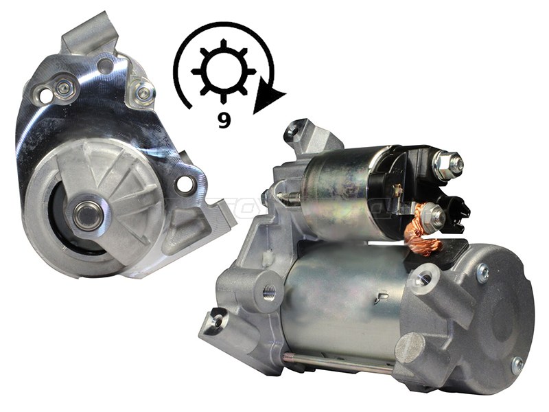 Стартер Toyota Land Cruiser (J200) 07-21  / Lexus GX 09-23 (2 kW / Z=9 / (восстановленный))