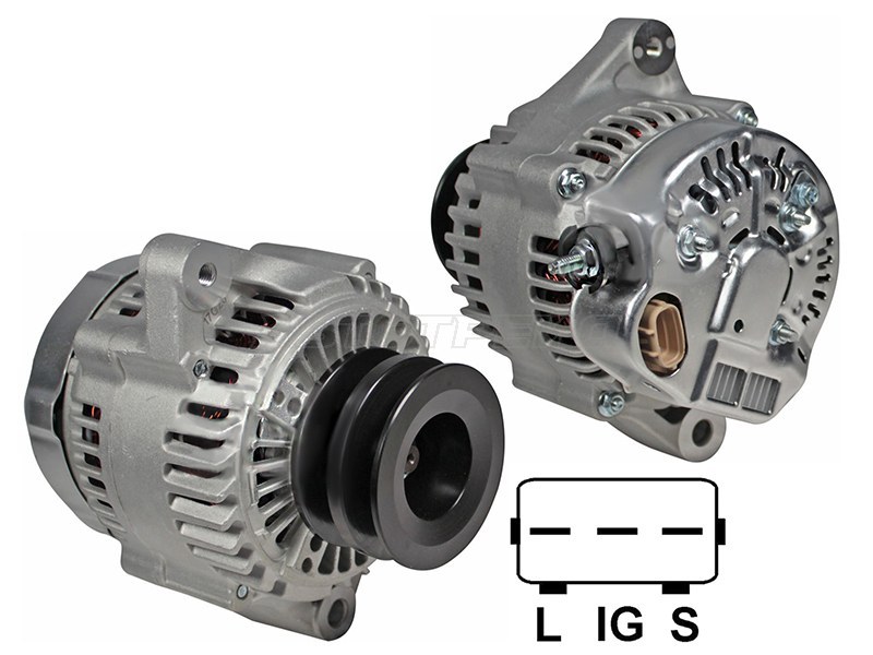 Генератор Toyota Land Cruiser (J80) 95-99 / Land Cruiser Prado 93-02