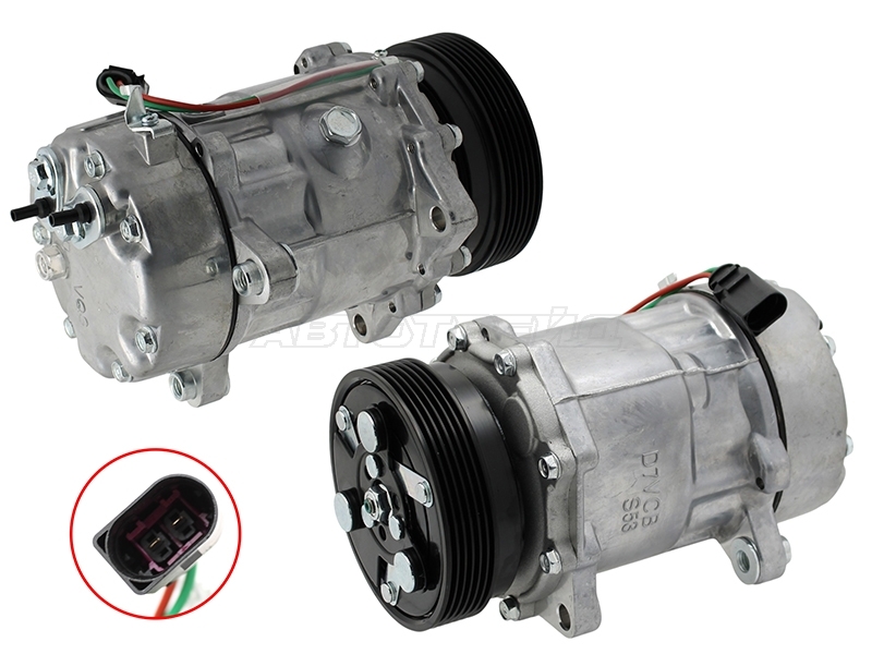 Компрессор кондиционера Skoda Octavia 96-10  / Volkswagen Golf 97-06