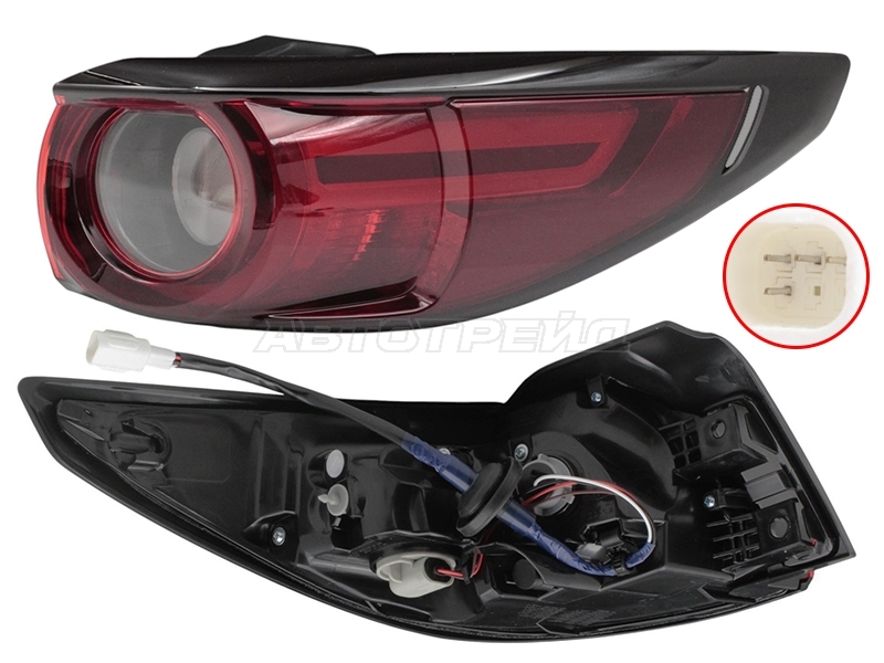 Фонарь задний Mazda CX-5 16-21 (Справа / LED)
